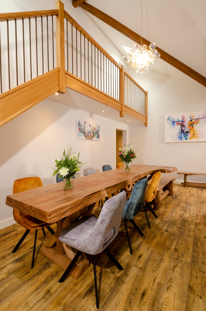 Skelwith Fold Cottages Greenhouse Dining Room