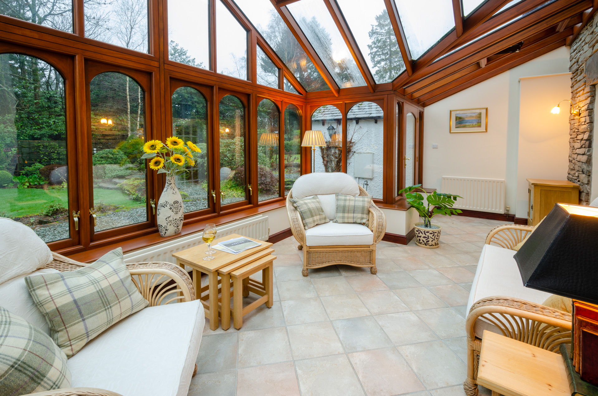 Skelwith Fold Cottages Number 1 Conservatory